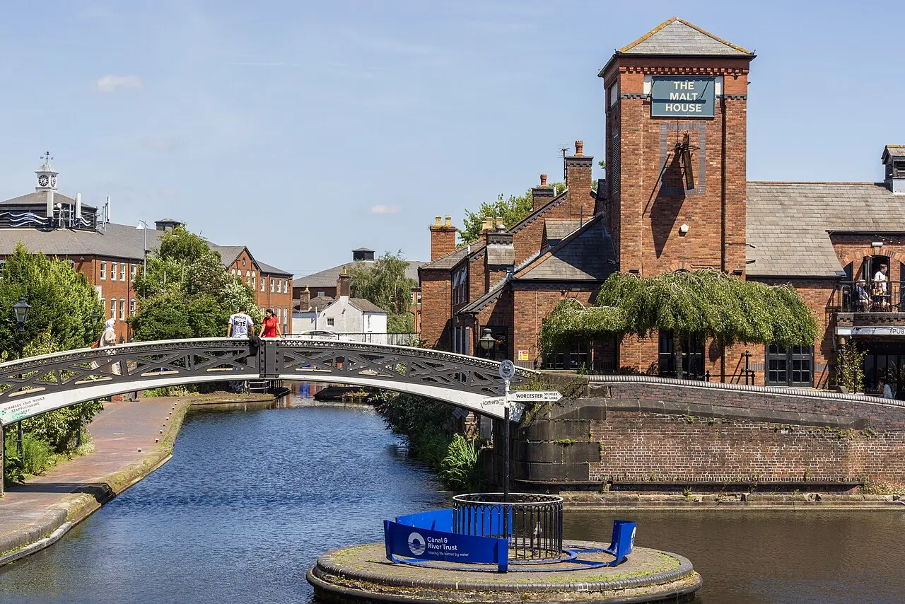 Old Turn Junction on the Birmingham canals