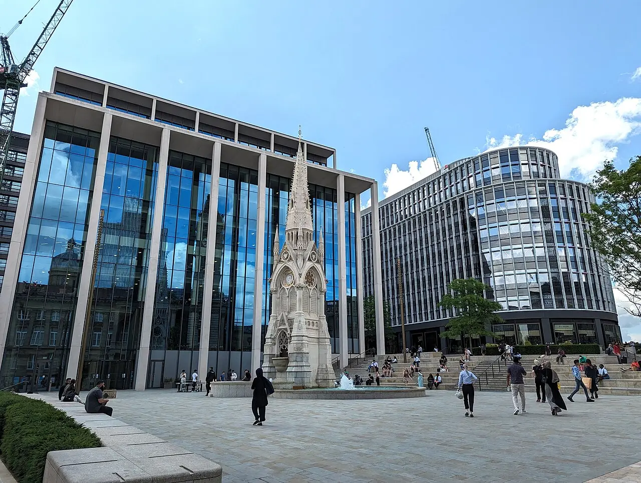 Chamberlain Square in the Paradise area