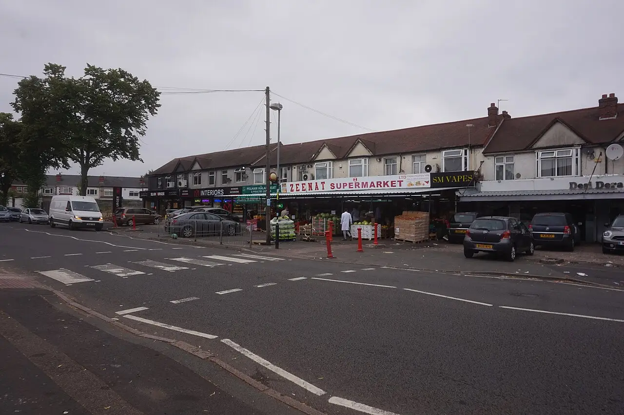 Shops on Alum Rock Road
