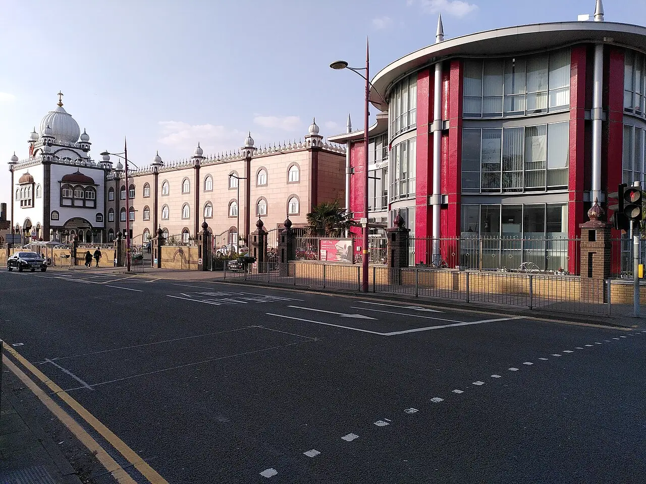 A gurdwara and community centre on Soho Road, Handsworth