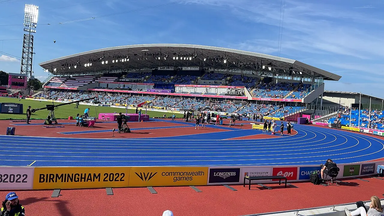 The Alexander Stadium in Perry Barr