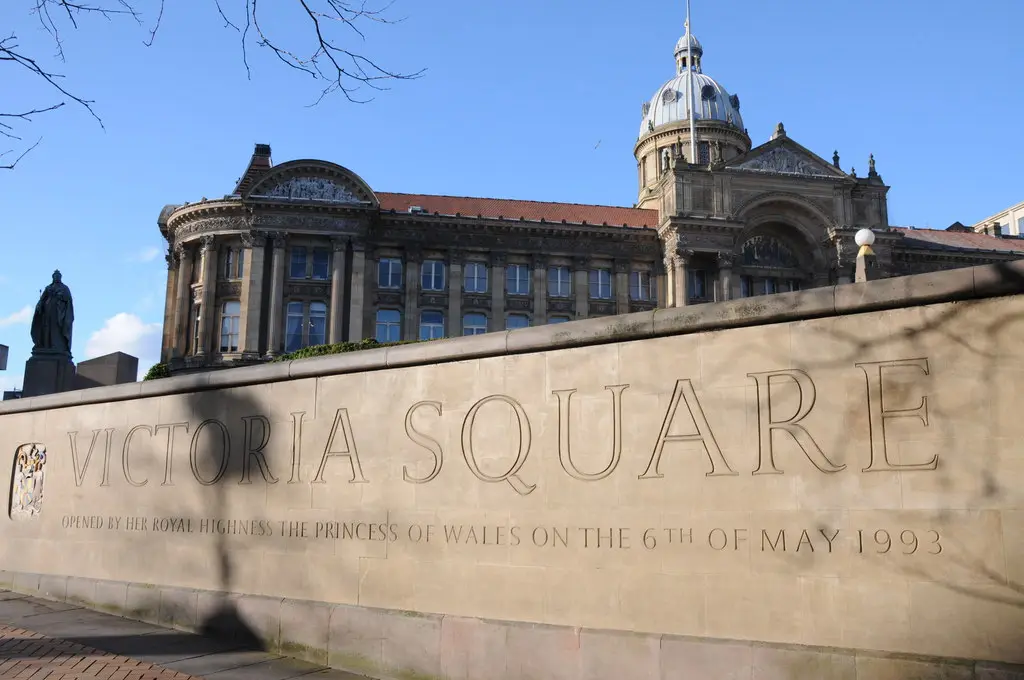 Victoria Square in Birmingham city centre