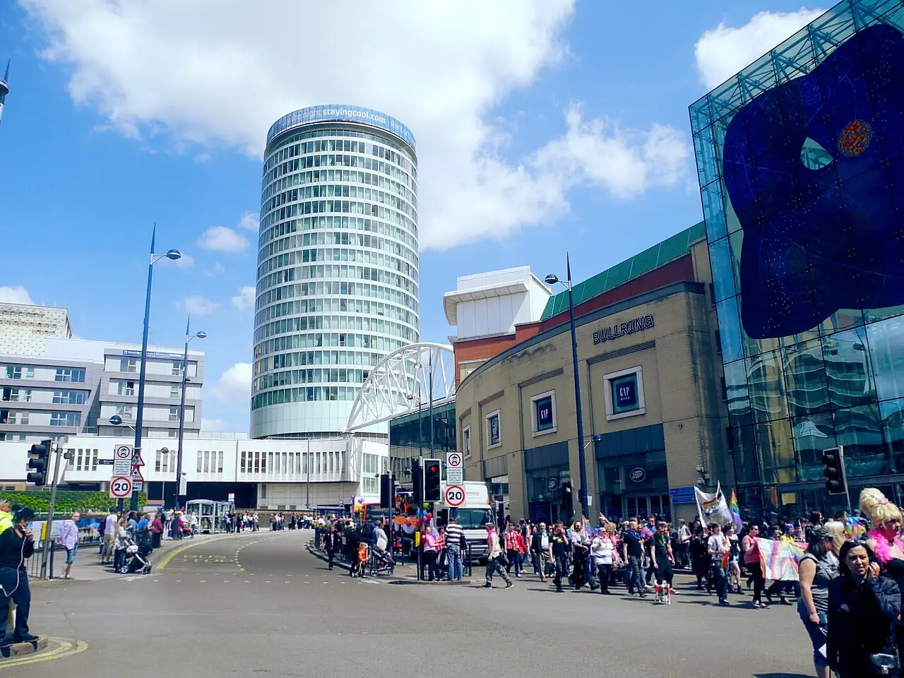 The Rotunda above the Bullring