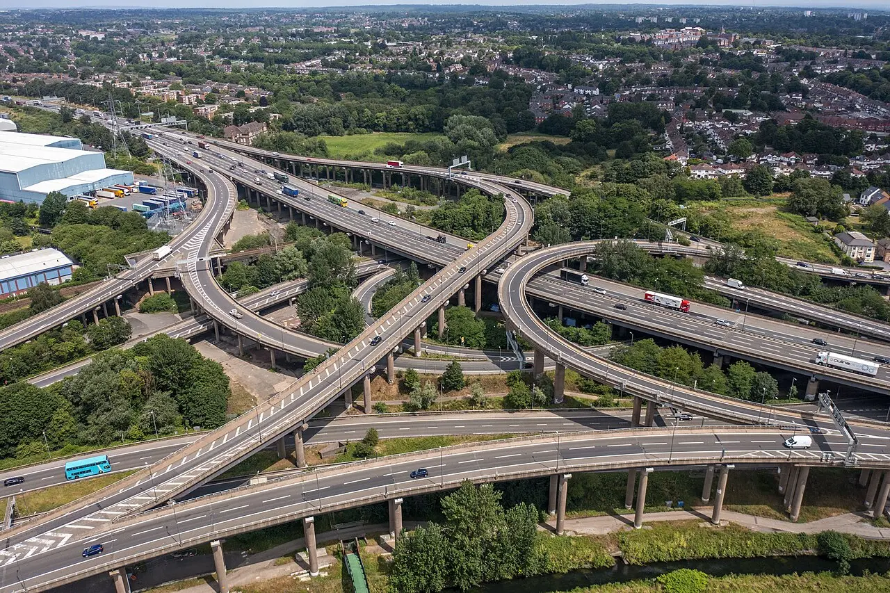 Spaghetti Junction at Gravelly Hill