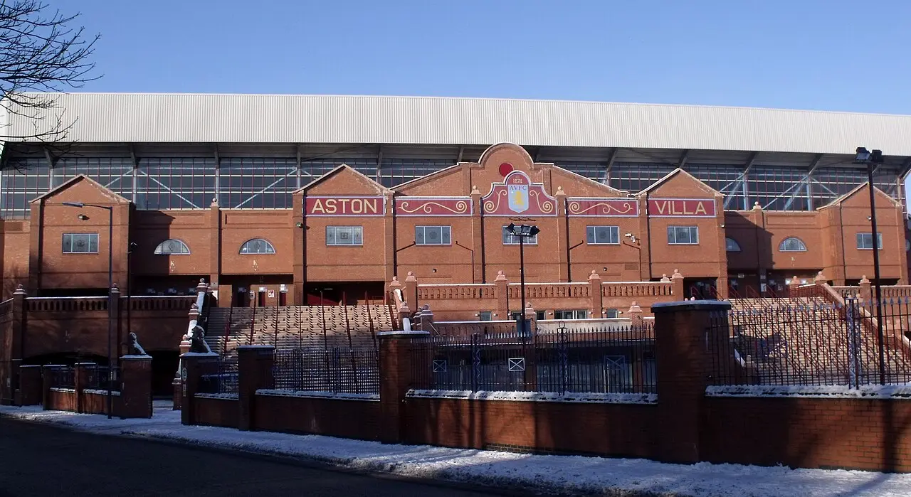 The Holte End at Villa Park